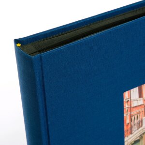 Goldbuch Fotoalbum Bella Vista blauw 30x31 cm 60 zwarte paginas