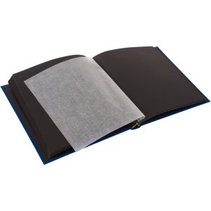 Goldbuch Fotoalbum Bella Vista blauw 30x31 cm 60 zwarte paginas