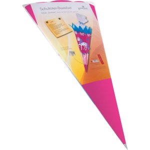 Knutselset Schoolkegel Eenhoorn 70 cm