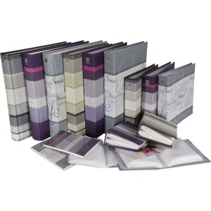 Niveaus insteekalbum 10x15 cm - 40, 100, 200 en 300 fotos