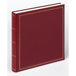 Walther Fotoalbum MONZA 33x34 cm 3 kleuren 60 witte paginas