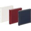 Walther Fotoalbum MONZA 33x34 cm 3 kleuren 60 witte paginas