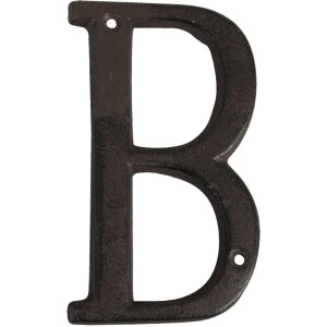 Gietijzeren letters 13 cm a-z en en