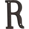 Gietijzeren letters 13 cm a-z en en