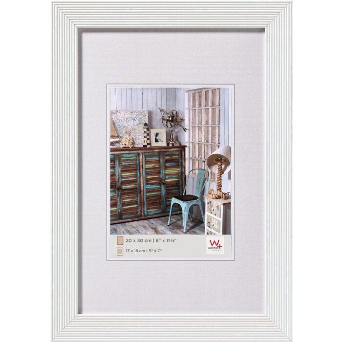 Houten lijst Grado 13x18 cm wit