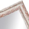 Spiegel glas houten lijst h740 wit 30x45 cm