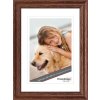 Museumglas houten lijst h740 bruin 15x15 cm