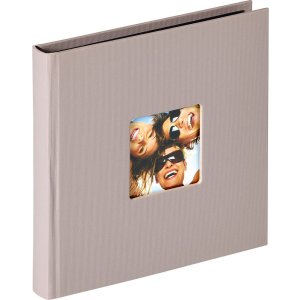 Klein fotoalbum leuk 18x18 cm vierkant