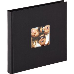 Klein fotoalbum leuk 18x18 cm vierkant