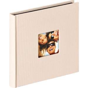 Klein fotoalbum leuk 18x18 cm vierkant