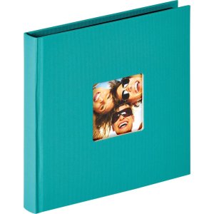 Klein fotoalbum leuk 18x18 cm vierkant