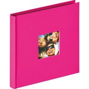 Klein fotoalbum leuk 18x18 cm vierkant