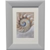 Houten lijst Soft Cloud met passe-partout