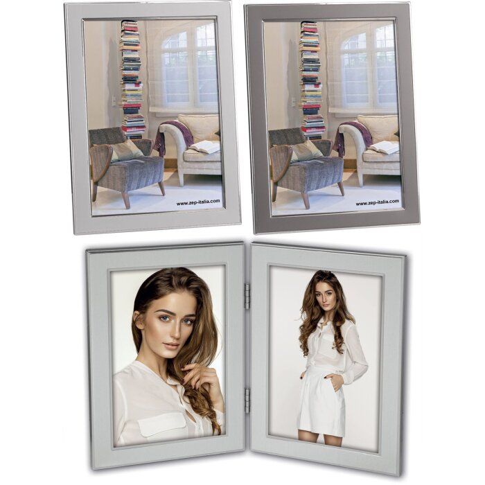 ZEP metalen lijst Olimpia 10x15 cm tot 20x30 cm en dubbele lijst
