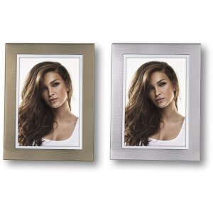 ZEP Metalen lijst meerval zilver en brons 10x15 cm tot...