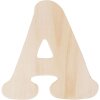 Letters a tot z gemaakt van hout 11 cm