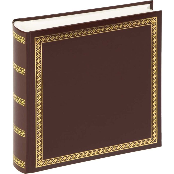 Walther Fotoalbum promo | The chic dikte bruin 26x25 cm 100 witte paginas