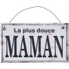 maman tinnen bord wit - 6y1329f Clayre Eef