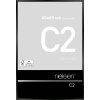 Nielsen Aluminium lijst c2 40x60 cm geanodiseerd zwart glanzend