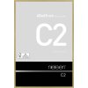 Nielsen Aluminium lijst c2 40x60 cm structuur goud mat