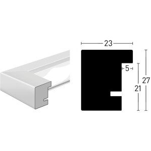 Nielsen Houten lijst xl 40x50 cm - 70x100 cm