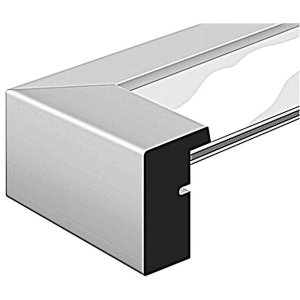 Houten lijst Apollon 21x30 cm zilver
