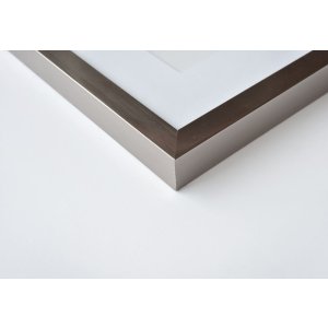 Houten lijst Apollon 21x30 cm zilver