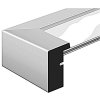 Houten lijst Apollon 21x30 cm zilver
