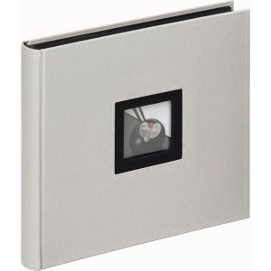 Walther Fotoalbum Zwart Wit 26x25 cm en 30x30 cm 50 zwarte paginas