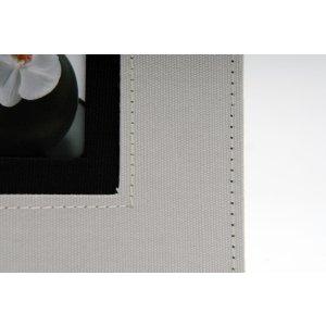 Walther Fotoalbum Zwart Wit 26x25 cm en 30x30 cm 50 zwarte paginas