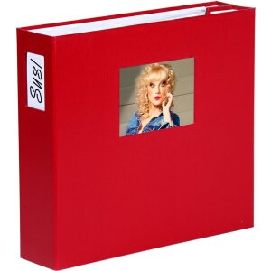 HNFD xl fotoalbum lona 168 witte paginas 1000 fotos 34,5x33 cm