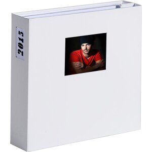 HNFD xl fotoalbum lona 168 witte paginas 1000 fotos 34,5x33 cm
