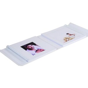 HNFD xl fotoalbum lona 168 witte paginas 1000 fotos 34,5x33 cm