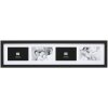 Houten fotolijst s66k 10x15 cm, 13x18 cm en 15x20 cm - 2 tot 4 fotos