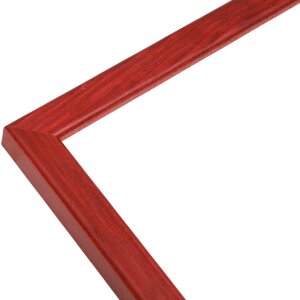 Houten lijst s41j Deknudt 30x40 cm rood