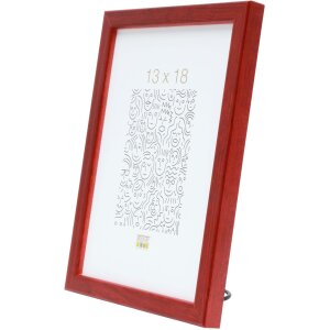Houten lijst s41j Deknudt 30x40 cm rood