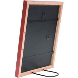 Houten lijst s41j Deknudt 30x40 cm rood