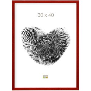 Houten lijst s41j Deknudt 30x40 cm rood
