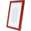 Houten lijst s41j Deknudt 30x40 cm rood