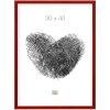 Houten lijst s41j Deknudt 30x40 cm rood