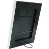Kunststof lijst s41n wit-zilver 13x18 cm