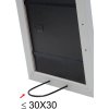 Houten lijst s45yf 10x15 cm lichtgrijs