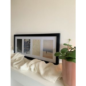 Gallery Lijst s66ka4 zwart 4 fotos 13x18 cm