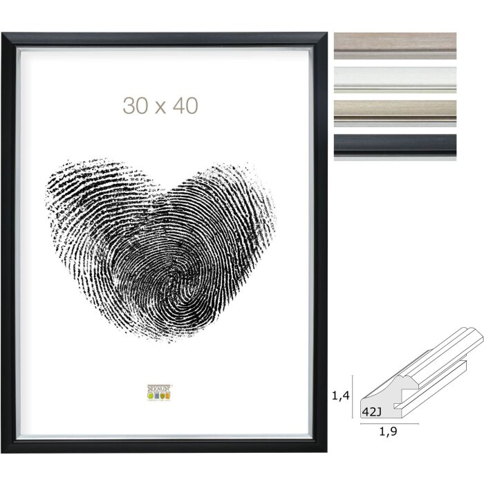 Kunststof lijst s42jd Deknudt 9x13 cm - 30x45 cm