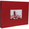 Schroef album Laddi 38x30 cm wit en zwarte paginas