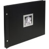 Exacompta Schroef Fotoalbum Ceremony 40 zwarte paginas 37x29 cm