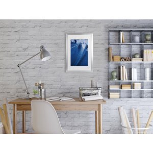 Henzo Aluminium lijst luzern 40x60 cm zilver met passepartout 30x45 cm