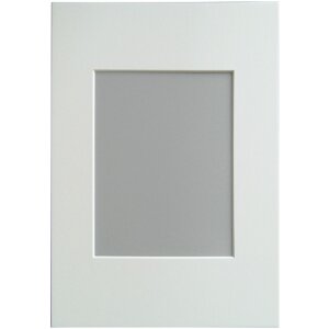 Afgeschuinde passepartout in 40x60 cm chamois