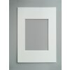 Afgeschuinde passepartout in 40x60 cm chamois
