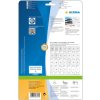 Etiketten Premium a4, wit 38,1x21,2 mm papier mat 650 st.